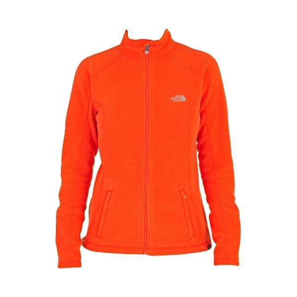 The North Face Womens 100 Glacier Full Zip Juicy Red